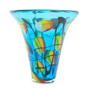  Castellani Glass Ware Art Retro Vase Murano New 2937