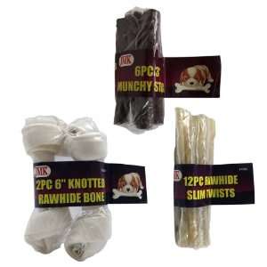  JMK 07242 Rawhide Small Bones Pack