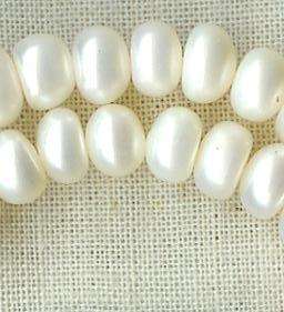 FRESHWATER PEARLS Loose Craft Beads White 3mm X 5mm 100  