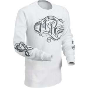  Moose Racing Dexteri Long Sleeve T Shirt   2X Large/White 