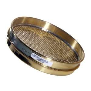 Advantech Brass Test Sieves, 12 Diameter, #30 Mesh, Intermediate 