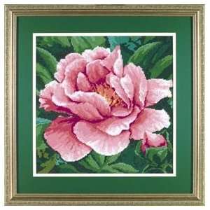  Dimensions Pink Peony 14 x 14 Needlepoint Kit: Arts 