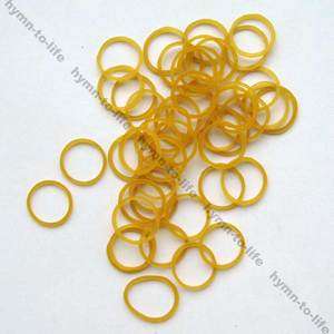   Elastic Latex Rubber bands for pet topknot dog bows 19mm (3/4)  
