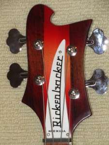2011 Rickenbacker 4003 Fireglo Bass FREE SHIP  