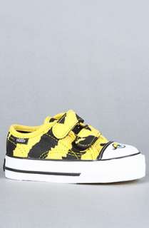 Vans Footwear The Toddler Big School Sneaker Black & Yellow  