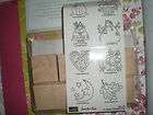 UM Stampin up just for fun set of 8 bday wit