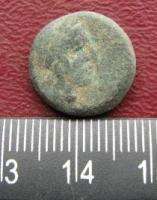 Authentic Ancient Bronze GREEK COIN AE14 4389  