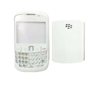  Housing Blackberry 8520 (White) Cell Phones & Accessories