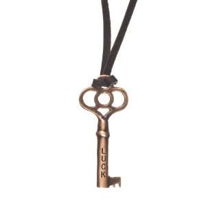  Luck Skeleton Key Word Necklace Ria Charisse Jewelry