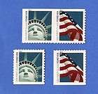 4559 4560 Lady Liberty & US Flag 2011 MNH
