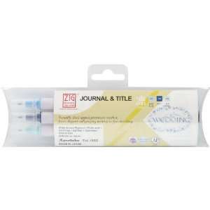  Zig Memory System Journal and Title Marker Set, Cool: Arts 