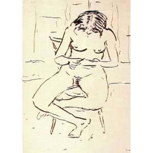 Hand Made Oil Reproduction   Albert Marquet   24 x 34 inches   Mujer 