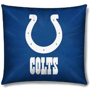   : Indianapolis Colts NFL Team Toss Pillow (18x18): Sports & Outdoors