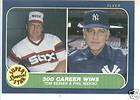 50 Card Lot 1986 Fleer Seaver & Niekro Near Mint # 630