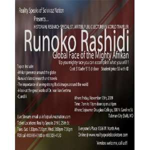   Rashidi  The Global Face of The Mighty Afrikan DVD 