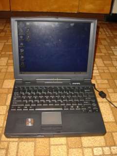   Solo 2000 2300 12.1 LAPTOP Pentium 166MHz 2GB HDD 36MB RAM Windows 95