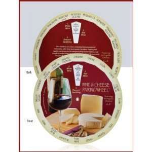   Cheese Matching Wheel, Wine & Cheese Classic Combination Pairing Wheel