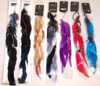 FEATHER CLIP IN HAIR EXTENSION new professinal hair product long fun 