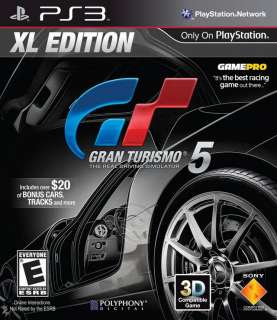 Gran Turismo 5 XL Edition GT5 2012 PS3 Official Game Brand New Sealed 
