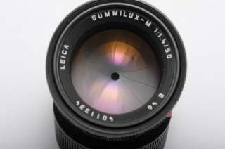 Leica Summilux M 50mm f/1.4 Pre ASPH Black Paint 50/1.4  