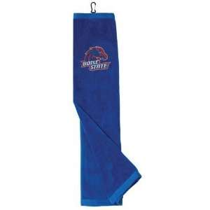 Boise State Broncos NCAA Embroidered Tri Fold Towel:  