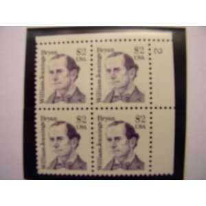  US Postage Stamps, 1989, Great Americans, William Jennings Bryan 