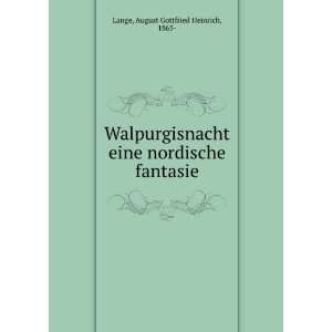 Walpurgisnacht eine nordische fantasie August Gottfried 