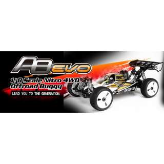 AGAMA A8 Evo 1/8 Racing Nitro Buggy Pro Kit (RC WillPower) OFFROAD Car 