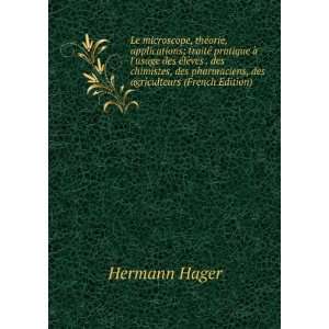   pharmaciens, des agriculteurs (French Edition) Hermann Hager Books