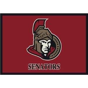  NHL Team Spirit Rug   Ottawa Senators: Sports & Outdoors
