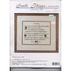  Sandi Phipps Anniversery Counted Cross Stitch Kit: Office 