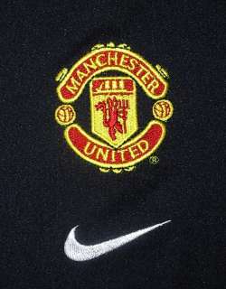   United Football Jersey Shirt Soccer XL Black Nike Man U Logo  