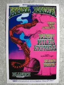 Procol Harum, Blues Image, Buddy Miles Vintage Handbill  