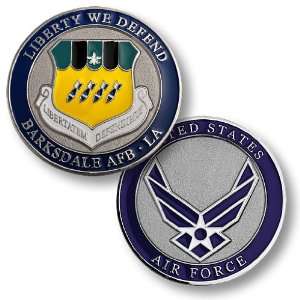  Barksdale Air Force Base, LA Challenge Coin Everything 