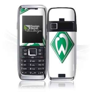   Skins for Nokia E51   Werder Bremen wei? Design Folie Electronics