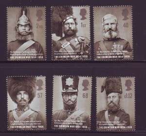 Great Britain Sc 2238 3 2004 Crimean War stamps mint NH  