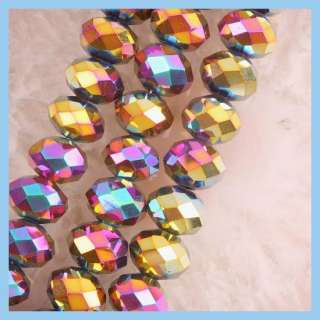 7x10MM Swarovski Color Crystal Faceted Bead 25PCS LD016  