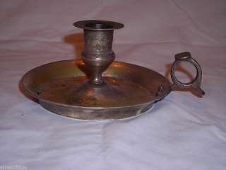 EPNS Silver Made in India candlestick holder  