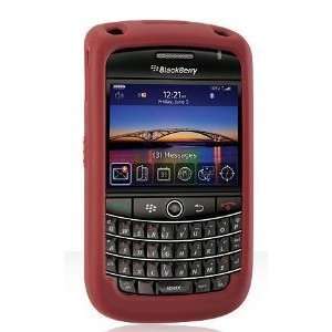   Skin Case Burgundy For BlackBerry Tour 9630 and Bold 9650 Electronics