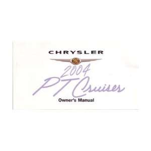  2004 CHRYSLER PT CRUISER Owners Manual User Guide 