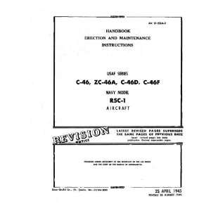  Curtiss C 46 Aircraft Maintenance Manual: Curtiss: Books