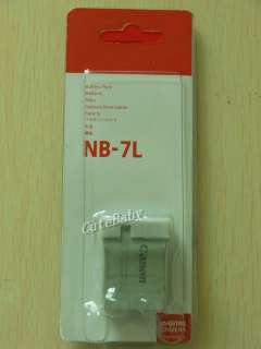 NEW NB 7L NB7L Battery Pack For Canon Powershot G10 G11  