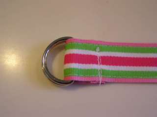 Preppy Ribbon Watch Bands Choose Stripe or Dots  