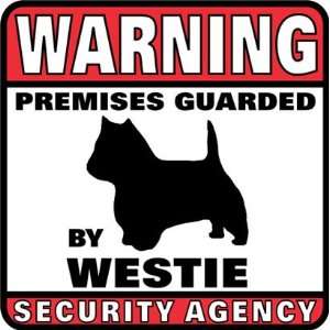  West Highland Terrier Warning Sign: Home & Kitchen