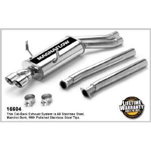 MagnaFlow 16604 Stainless Steel Cat Back Exhaust System 1995   1999 
