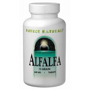  Alfalfa 10 Grain 648mg 250 tabs, Source Naturals Health 