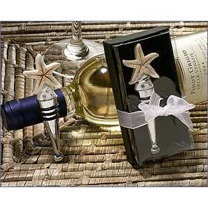   : Starfish Design Wine Stopper   Wedding Party Favors: Home & Kitchen