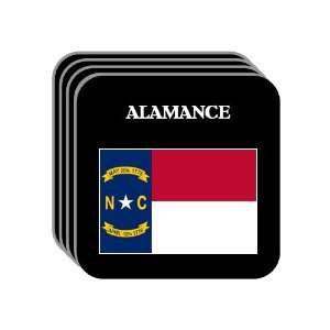US State Flag   ALAMANCE, North Carolina (NC) Set of 4 Mini Mousepad 