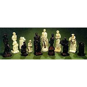  Alamo Crushed Stone Chess Pieces: Toys & Games