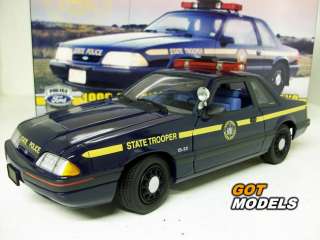 1988 FORD MUSTANG POLICE  1/18 GMP   SPECIAL SERVICE  